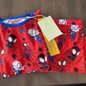 NWT Little Snuggles Spidey Bamboo Set